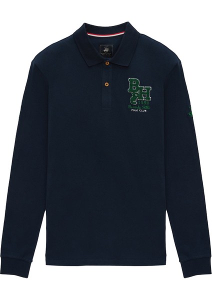 Erkek Polo Yaka Uzun Kollu T-Shirt - 22WMFPU6105601