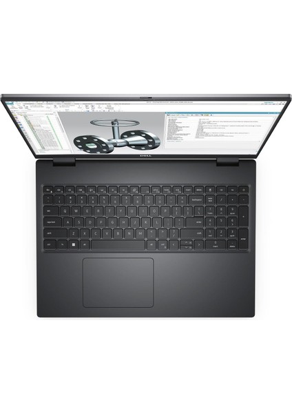 Precision M7680 XCTOP7680EMEA-VP1A10 I7-13850HX 64GB 512SSD+1TBSSD RTX2000 16" Fullhd+ W11P Taşınabilir Iş Istasyonu