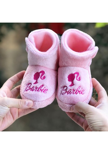 Pandalina Kız Çocuk Pembe Barby Panduf ,ev Ayakkabısı ,kreş Anaokulu Ayakkabısı fiyatları