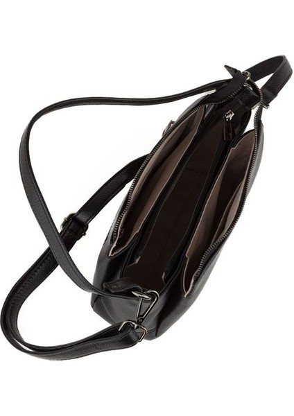 Siyah Rölax Deri Kadın Omuz Çantası Blm 308 fırsatları