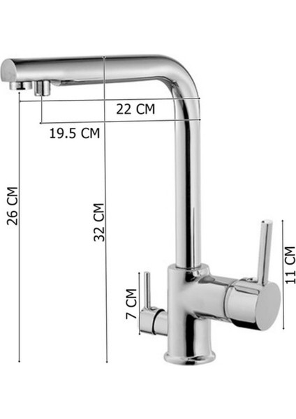 Arıtmalı Mutfak Bataryası 40 K.AB-110