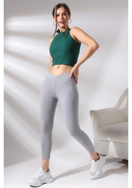 Pamuklu Bilekte Tayt 20514 Grimelanj