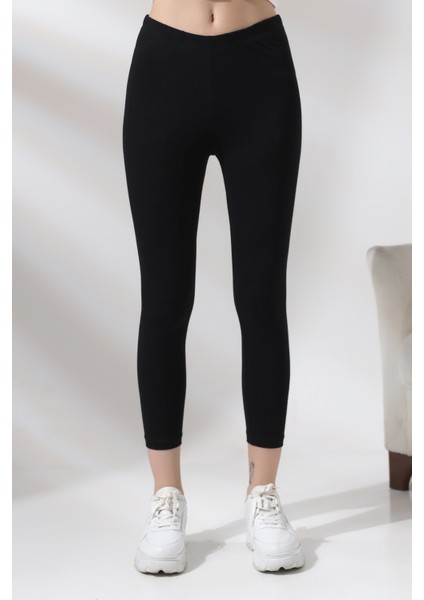 Pamuklu Bilekte Tayt 20514 Siyah fiyatları