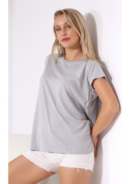 Salaş Bisiklet Yaka T-Shirt 21256 Grimelanj fiyatları