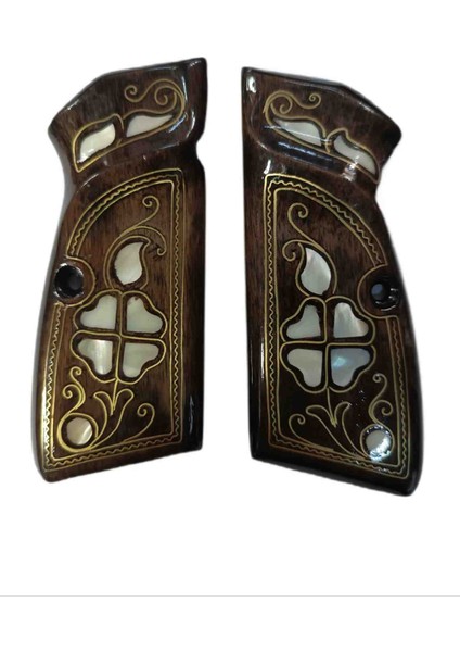 Browning 14 Lü Zig 14 Lü Yavuz 14 Lü Ahşap Işlemeli Kabze