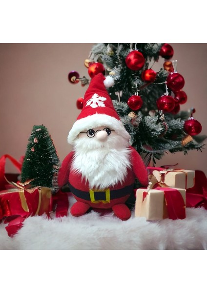 Toyzz Sevgiliye En Güzel Hediyeler Çantali Noel Baba Peluş Oyuncak 45-50 cm