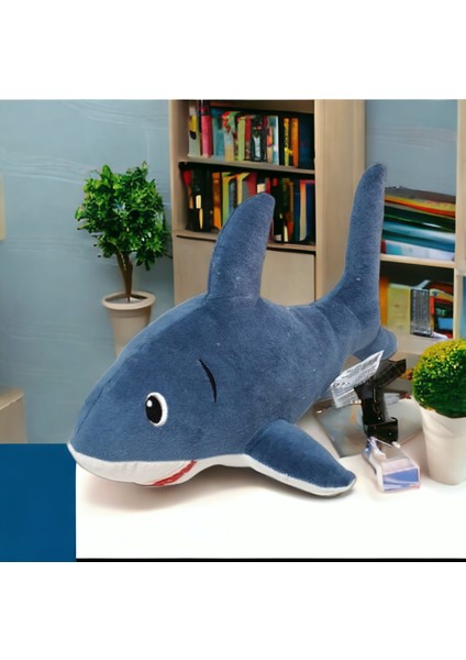 Mellito Toyzz Toyzz 40 cm Oyuncak Köpek Balığı Shark Pelus Oyuncak ve Uyku Arkadasi