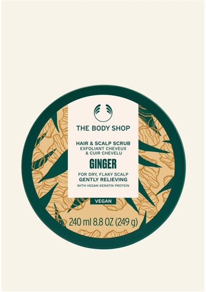 The Body Shop Ginger Zencefilli Kepeğe Karşı Etkili Saç Peelingi 240 ML