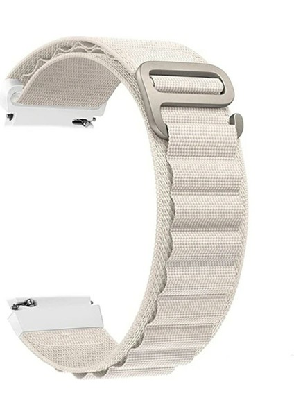 Huawei Watch Fit 2 Uyumlu Alpine Bant Kordon Pim Çevirici Aparatlı Akıllı Pimli Bej fiyatları