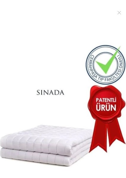 Ağırlıklı Battaniye Montessori Yorganı 3 kg 104X152 %100 Pamuk 4 Mevsim Kullanılabilir