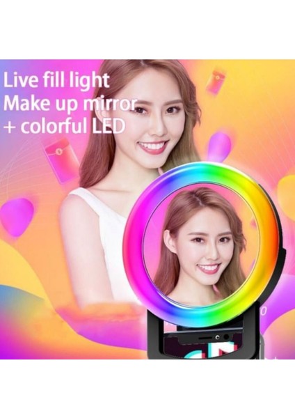 Bou Aksesuar A4S Aynalı Rgb LED Işığı