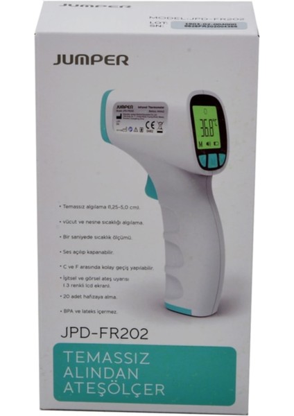 Temassız Ateş Ölçer Jpd FR202 Ateş Ölçer Alından Jpd FR202 fırsatları