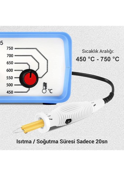 ZD-8905 New Isı Ayarlı Ahşap Yakma Makinası 4 x Gölgeleme Uçlu Set+Tel Fırça