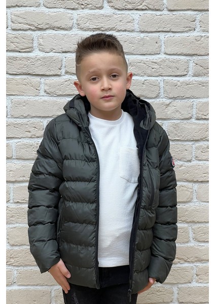 Erkek Çocuk Kapşonlu Mont Ivanboy fırsatları