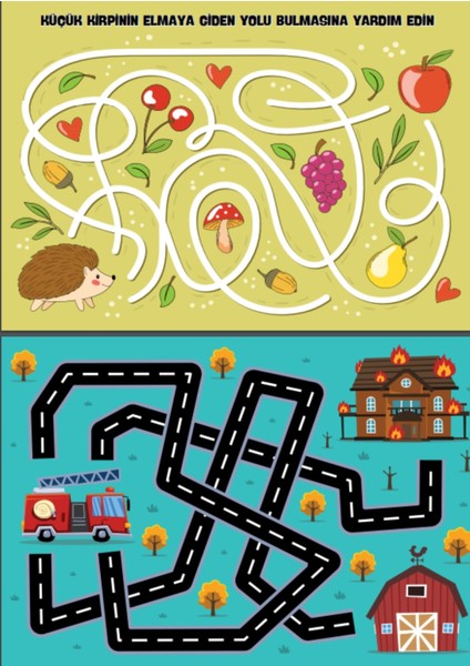 Labirent Yaz-Sil Kitabı + Kalem modelleri