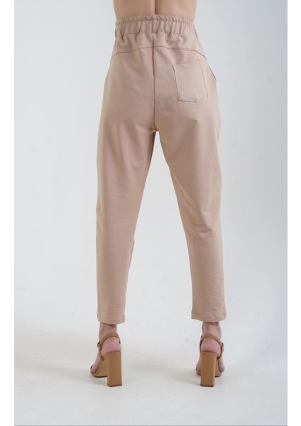 Diagonal Detaylı Jogger Pantolon modelleri