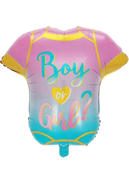 Boy Girl Elbise Folyo Balon 62X55 cm