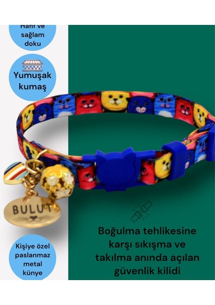 Güvenlik Kilitli Kedi Tasması indirimleri