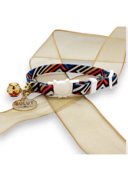 Güvenlik Kilitli Kedi Tasması 1 cm