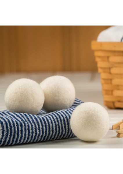 Çamaşır Kurutma Topu Xl %100 Yün (3 Adet) Doğal Yumuşatıcı