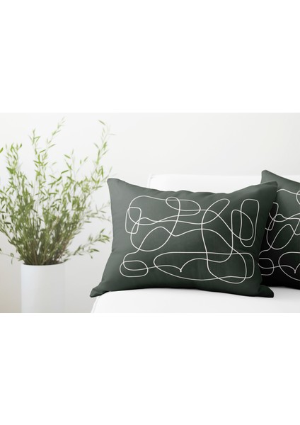 Çift Taraflı Dikdörtgen Kırlent Kılıf 2'li DS37 fiyatları