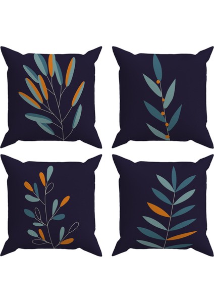 Botanical 4'lü Kırlent Kılıf DS56