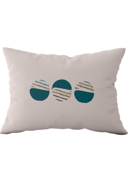 Çift Taraflı Dikdörtgen Kırlent Kılıf 2'li DS61 modelleri