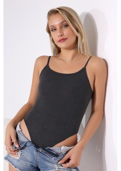 Ip Askılı Çıtçıtlı Atlet 20427 Koyu Antrasitmelanj modelleri