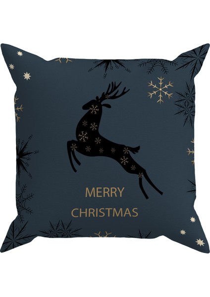 Christmas 4'lü Kırlent Kılıf DS18 modelleri