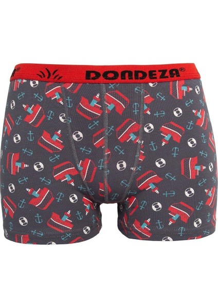 503 Desenli Erkek Çocuk Boxer Short 12'li