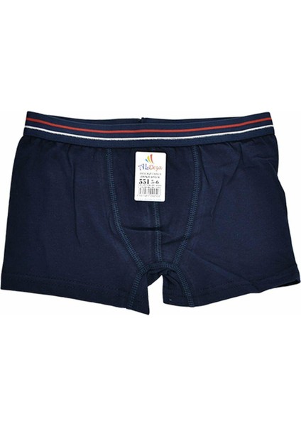 Aldeza 551 Düz Erkek Çocuk Boxer 12'li