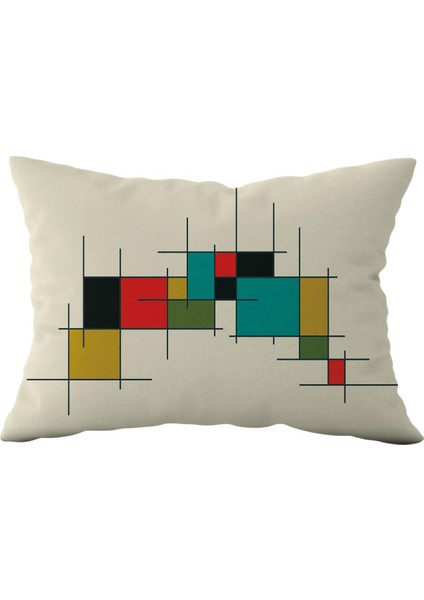 Çift Taraflı Dikdörtgen Kırlent Kılıf 2'li DS19 modelleri