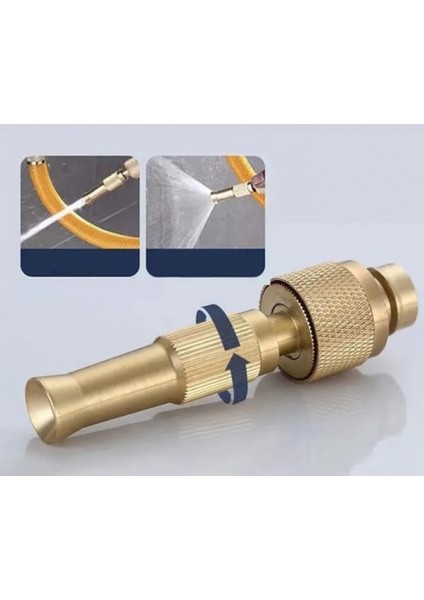 Ayarlanabilir Basınçlı Hortum Başlığı Gold indirimleri