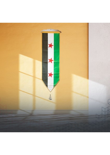 Duvara Için Suriye Özgür Kanvas Bayrağı modelleri
