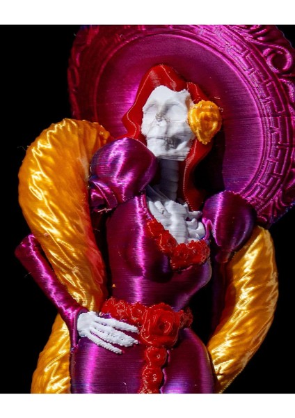 Cadılar Bayramı Kuru Kafa Biblo Halloween Kuru Kafa Biblo Cadılar Bayramı Biblo 16CM