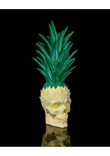 Ananas Kuru Kafa Hareketli Obje Kuru Kafa Obje Tropikal Obje Dev Boy 34CM