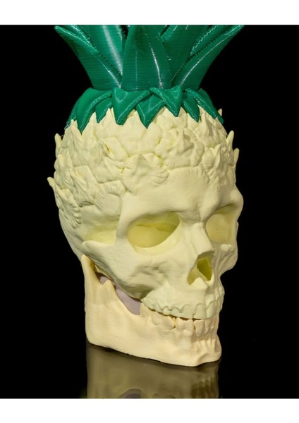Ananas Kuru Kafa Hareketli Obje Kuru Kafa Obje Tropikal Obje Dev Boy 34CM