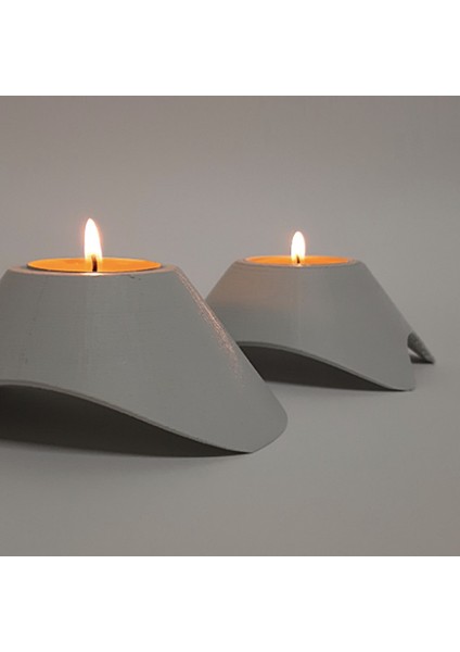 Tealight Mumluk 2'li Set