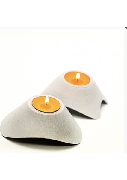 Tealight Mumluk 2'li Set