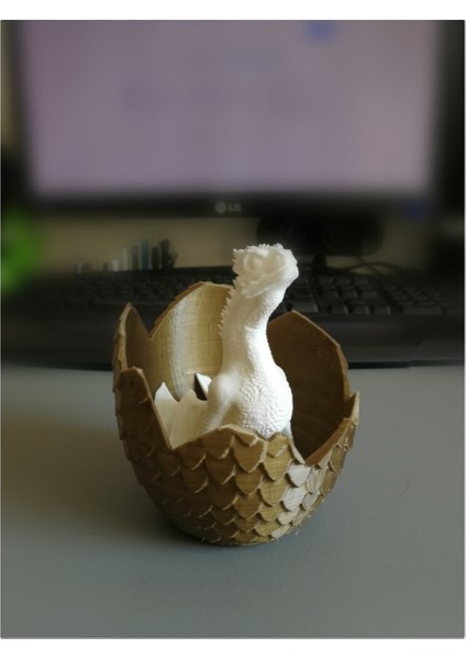 Ejderha Yumurtası ve Ejderha Yavrusu Game Of Thrones modelleri