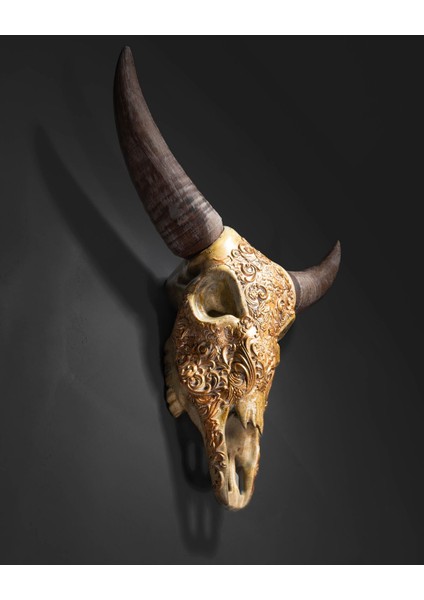 Bill Skull Şeytani Kafatası Işlemeli 27 cm (Dev Boy) fırsatları