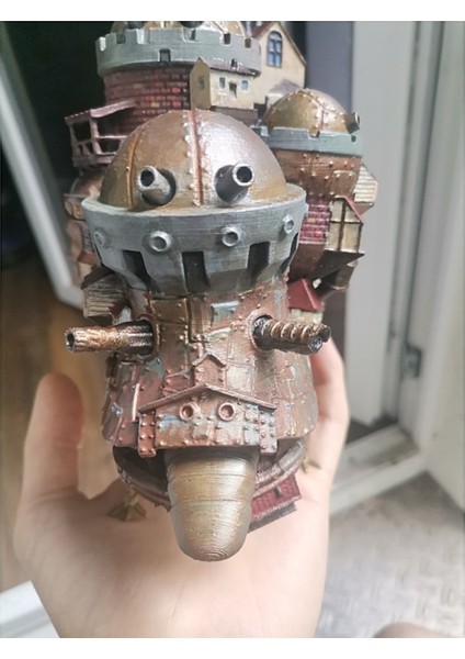 Howl'un Yürüyen Şatosu Dekoratif Biblo 15CM modelleri