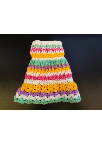 Handpet Rainbow Gerçek El Örmesi Kedi Köpek Kazağı fiyatları