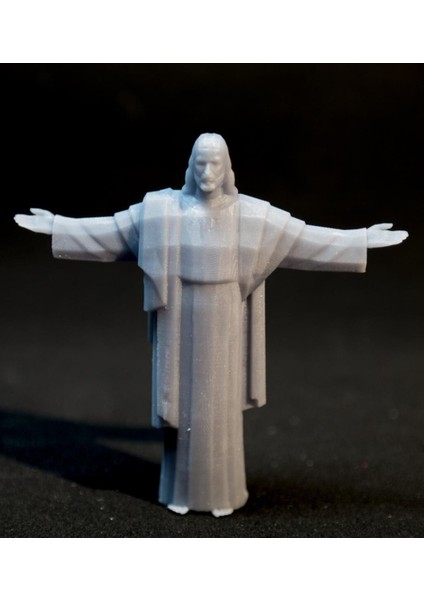 Brezilya Kurtarıcı Isa Heykeli Jesus Christ 15 Cm(Büyük Boy)