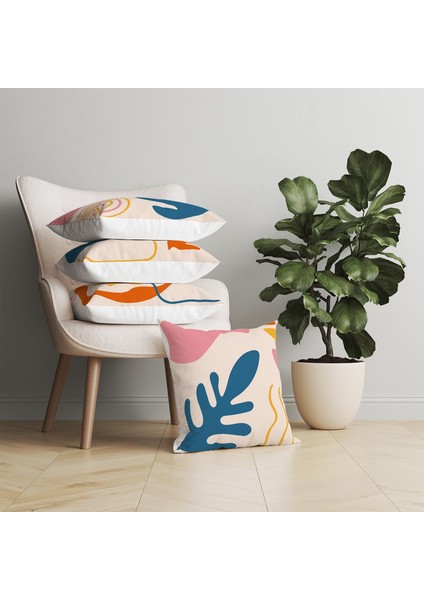 Abstract 4'lü Kırlent Kılıf DS95 fiyatları