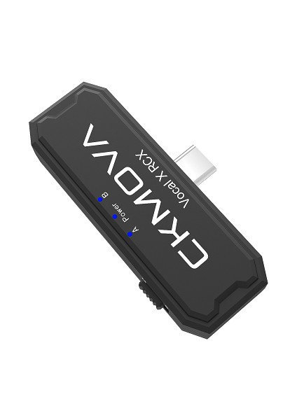 Vocal x V4 2.4 Ghz Dahili Mikrofonlu Typ-C Alıcılı Telsiz Mikrofon Seti