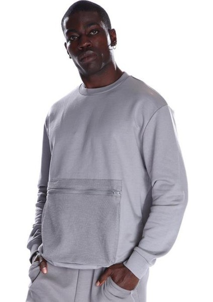 23KETL13D02-GNT Mezzaluna Erkek Sweatshirt fırsatları