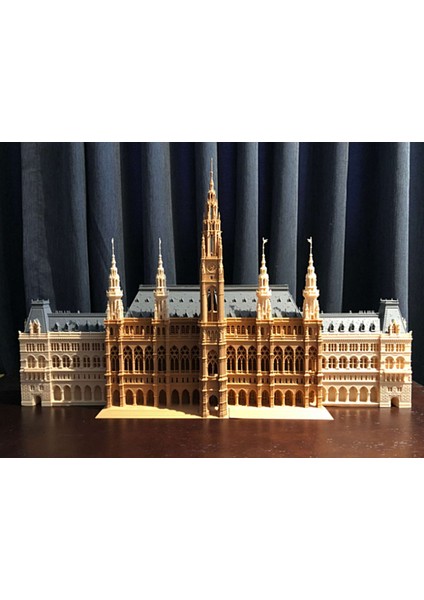 Viyana Belediye Binası (Wien Rathaus) Minyatür Biblo 30 cm