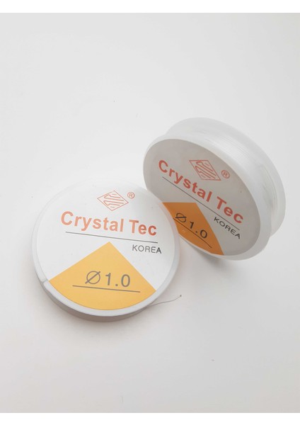 Lastik Misina 1,0 mm Kalınlıkta 2 Adet (Her Bir Makara 5 Mt)