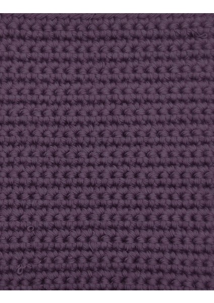 Organik Pamuk Amigurumi Punch 50 gr El Örgü Ipi Mürdüm Moru - Plum modelleri